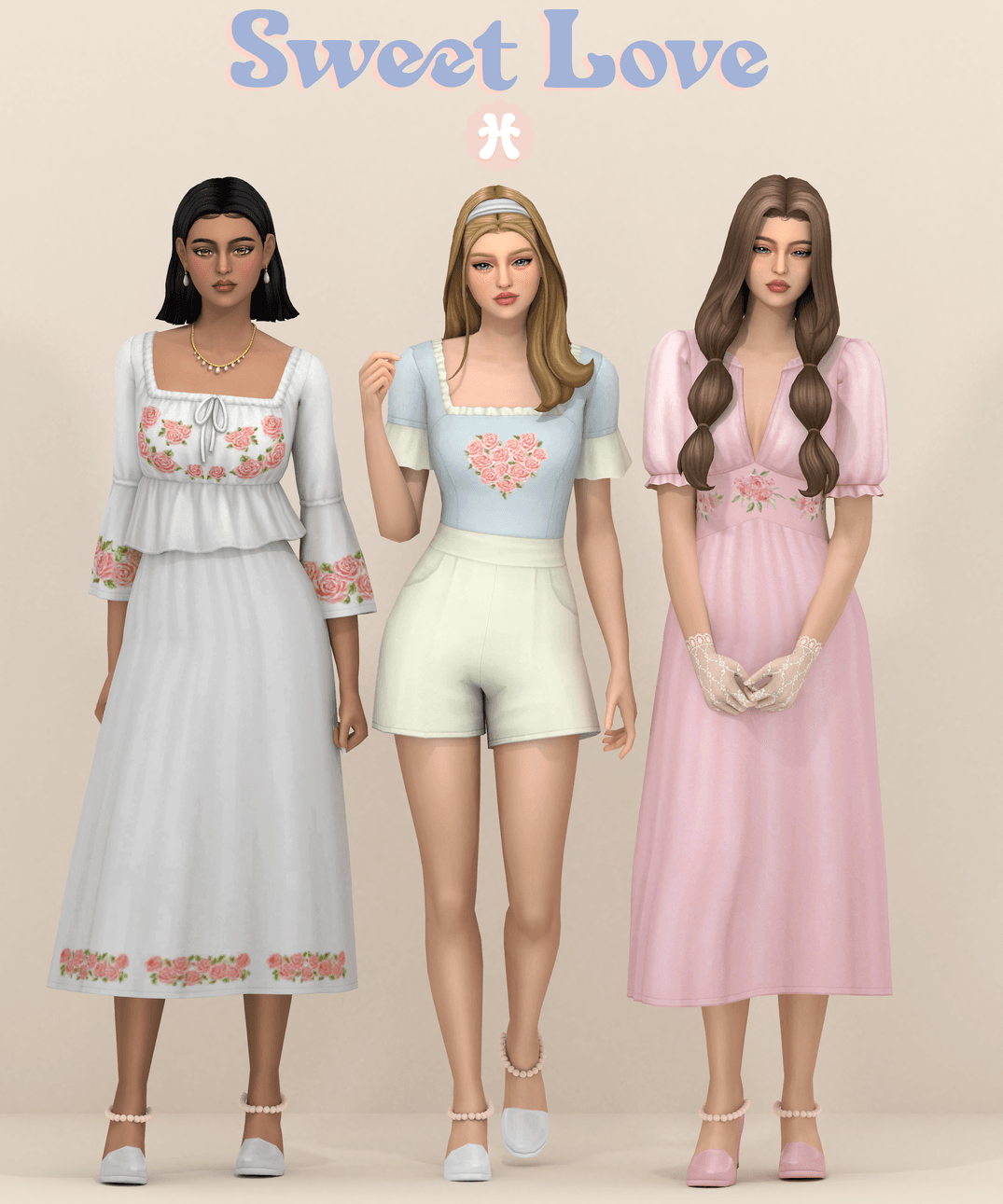 Скриншот мода Коллекция одежды Sweet Love